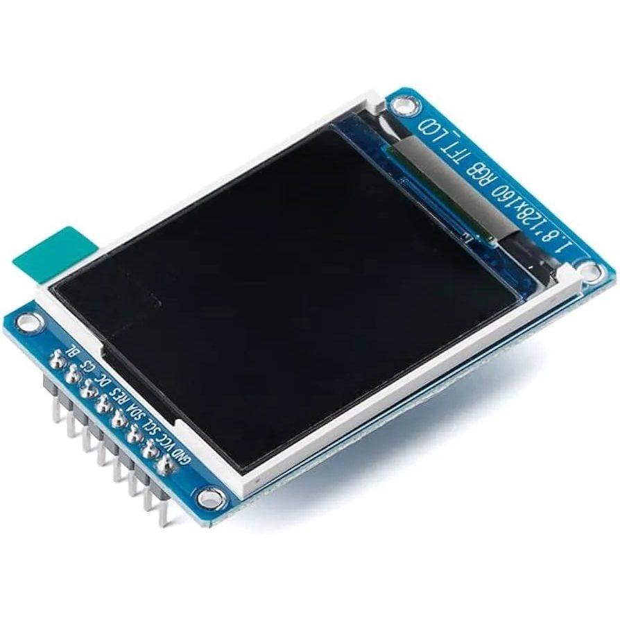 1.8" TFT Color Screen