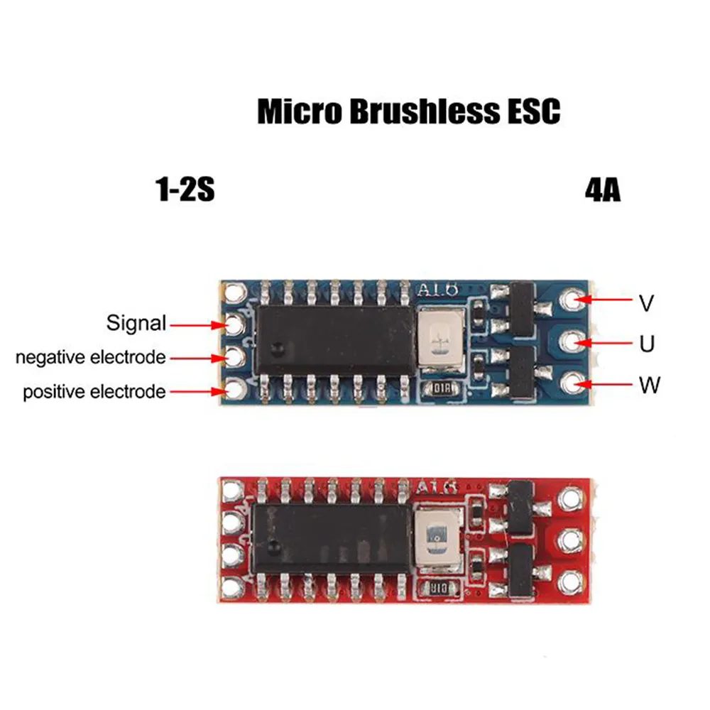1S-2S 4A Micro brushless Motor Drive board
