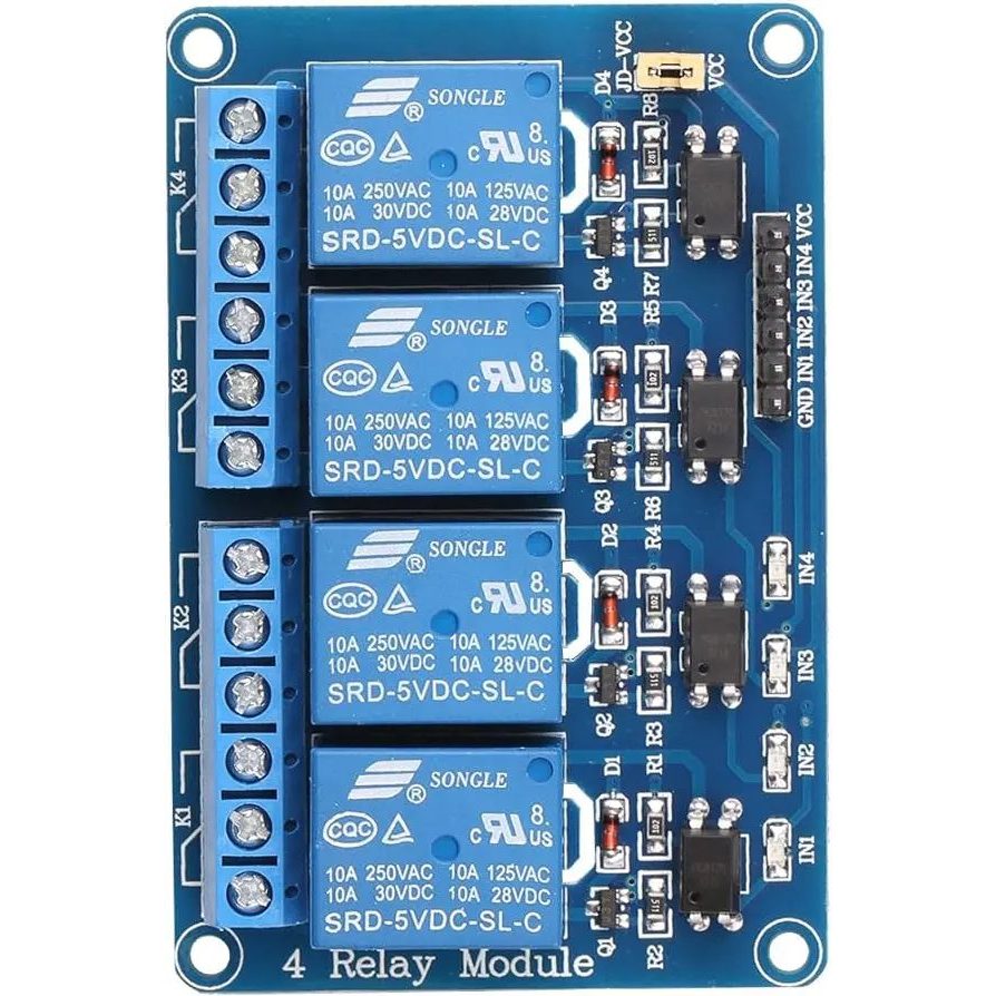 4-channel 5V Relay Module
