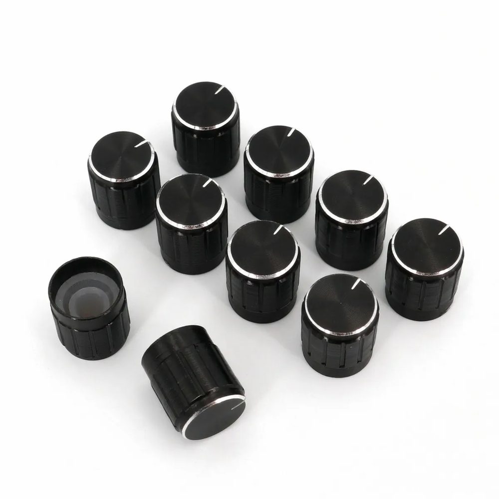 Black Aluminum Knob Hat