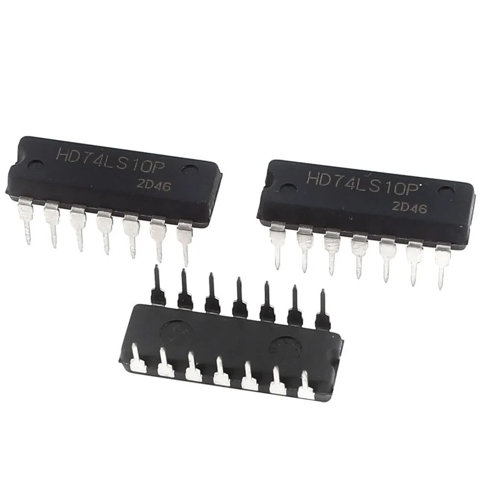 IC GD74LS10 NAND gates