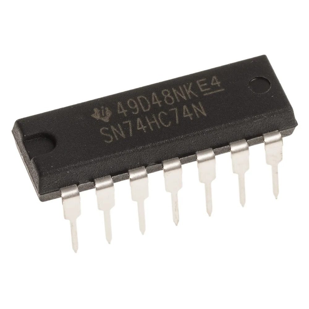 IC SN74HC74 flip-flop
