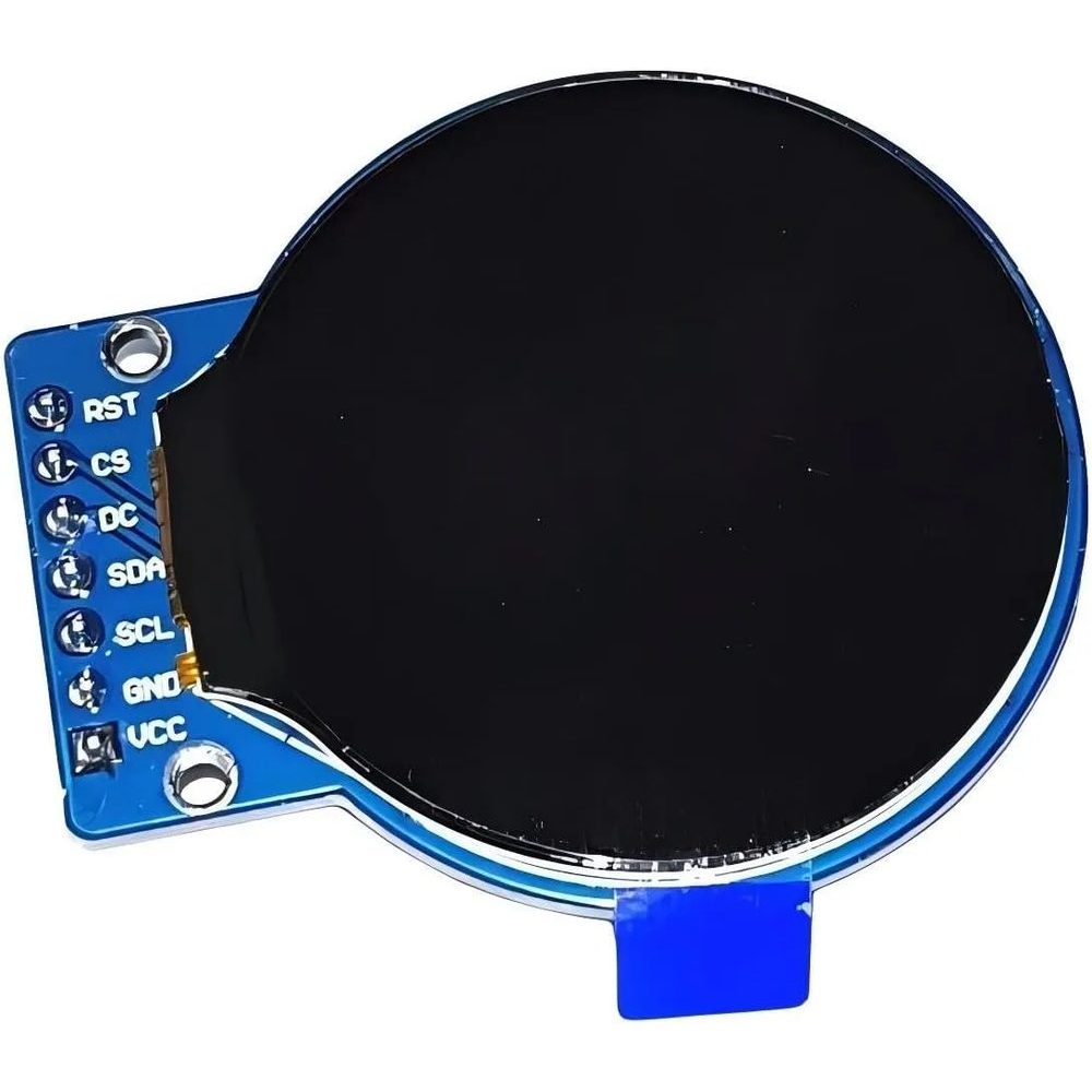 OLED Circular Display 1.28" (Blue)