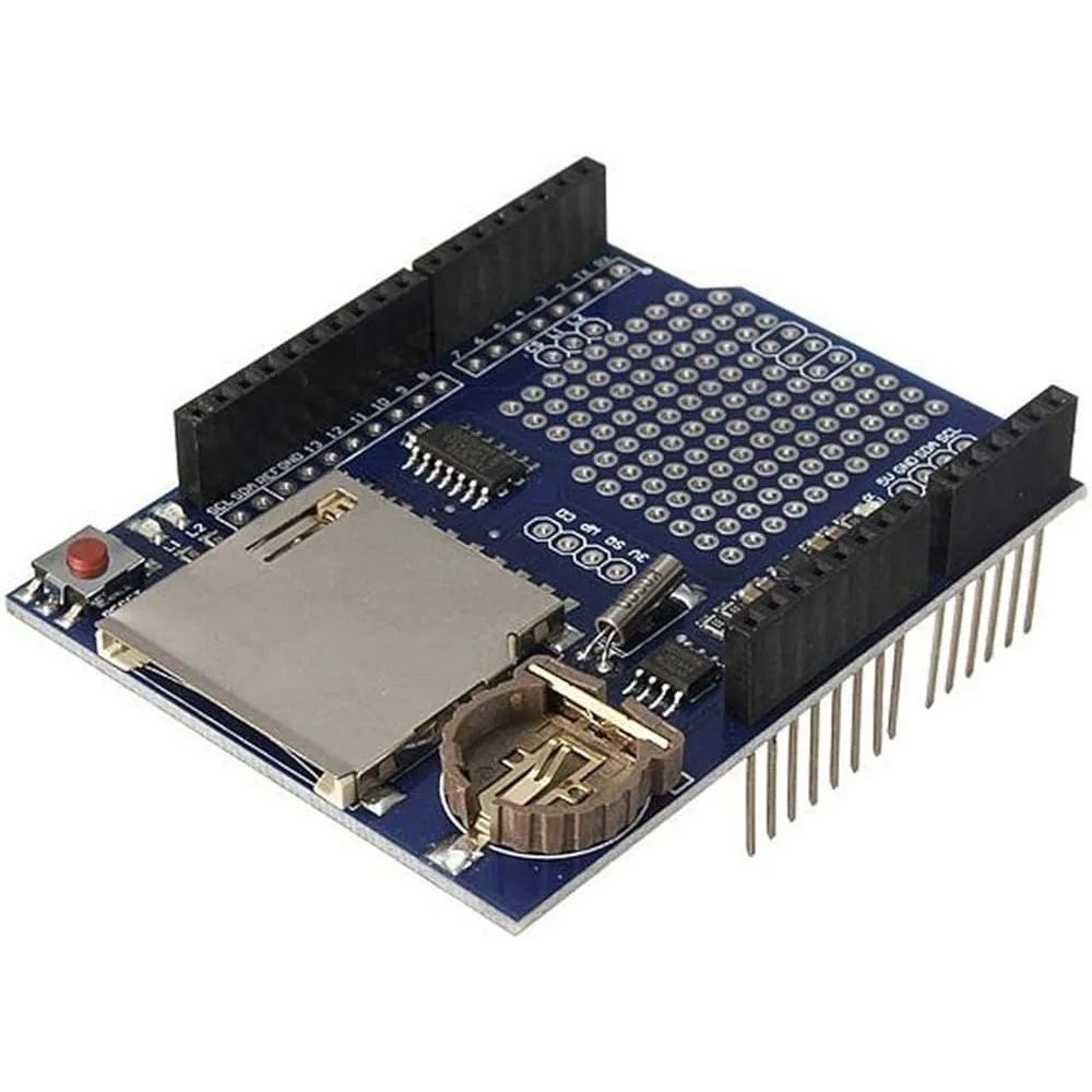 SD card reader with RTC